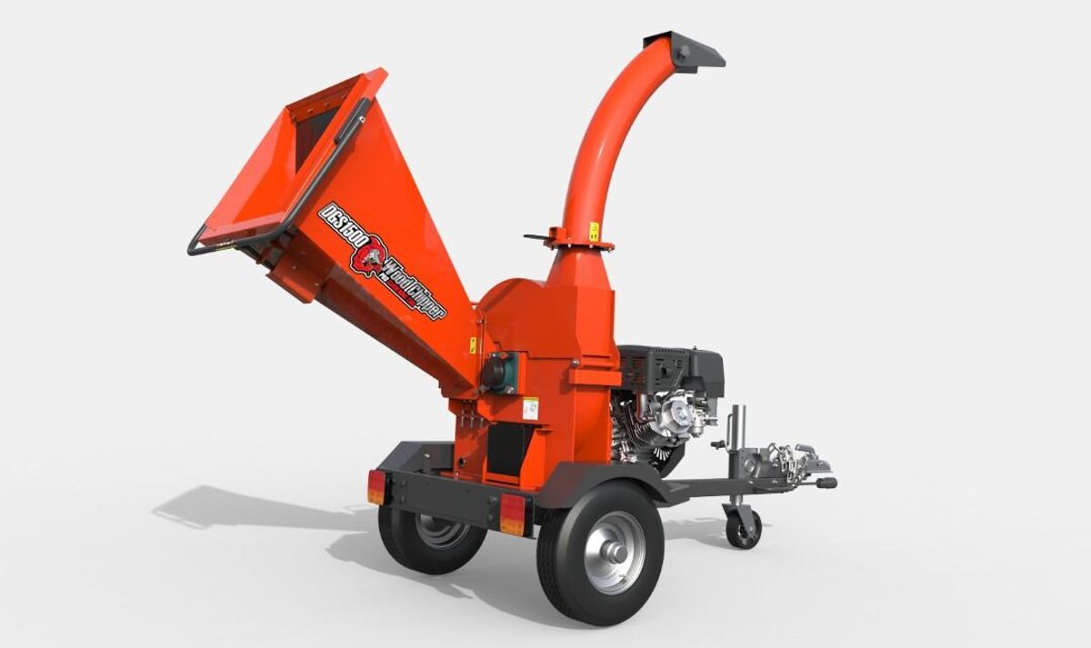 GT Briggs & Stratton 15HK Selvmatende Ø120mm Fliskutter/Hugger