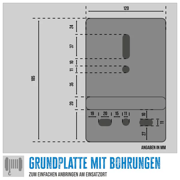 Hovedbilde Güde GGHW 900/8 Vinsj Med Belte / Stropp 8meter - 900kg