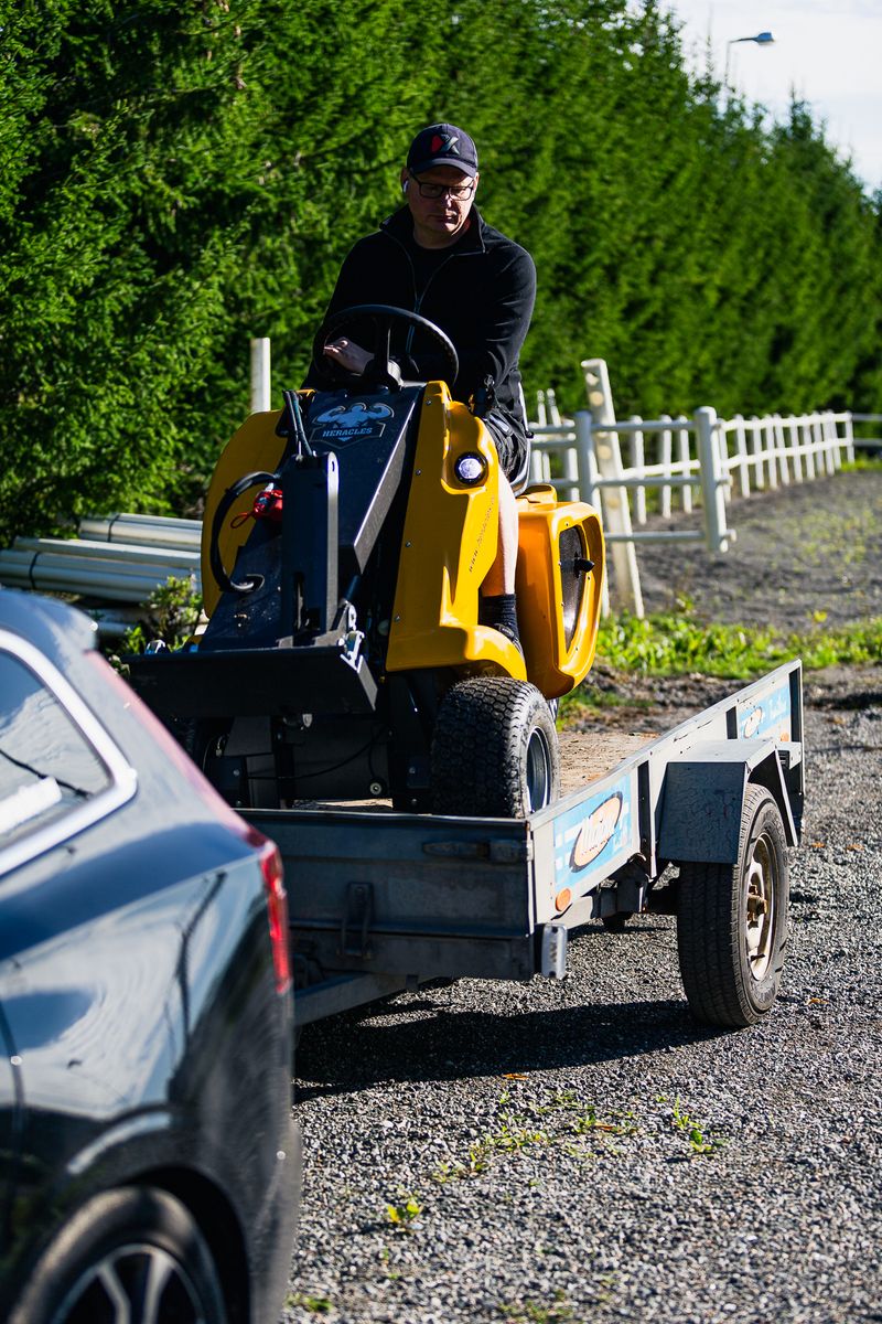 Heracles H130 E Li-Ion - Avantfeste - 3wd - Lang driftstid